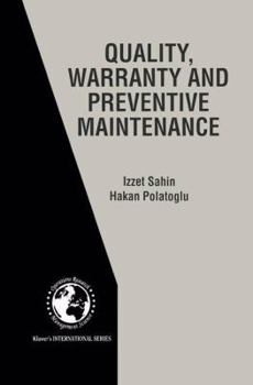 Paperback Quality, Warranty and Preventive Maintenance Book