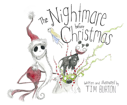 Hardcover The Nightmare Before Christmas Book
