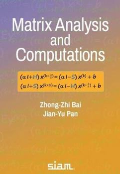 Paperback Matrix Analysis and Computations Book
