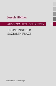 Paperback Ursprünge Der Sozialen Frage [German] Book