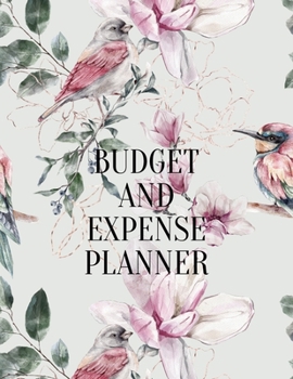 Paperback Budget and expense planner Book