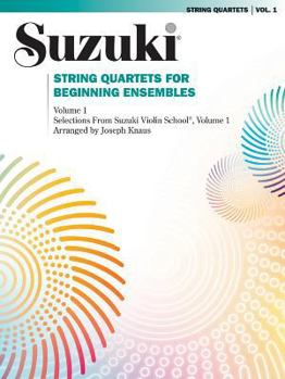 Paperback String Quartets for Beginning Ensembles, Vol 1 Book