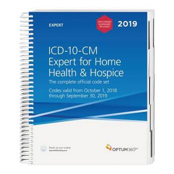 Paperback ICD-10 Expert for Home Health and Hospice 2019 Book