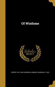 Hardcover Of Wisdome Book