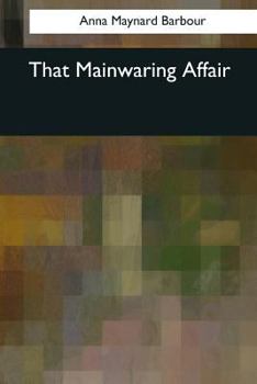 Paperback That Mainwaring Affair Book