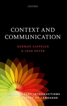 Paperback Context and Communication Book