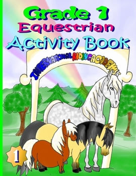 Paperback Grade 1 Equestrian Activity Book