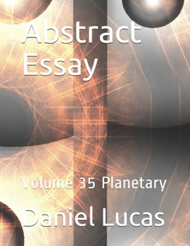 Paperback Abstract Essay: Volume 35 Planetary Book