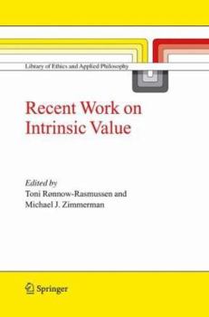 Hardcover Recent Work on Intrinsic Value Book