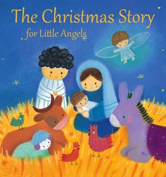 Hardcover The Christmas Story for Little Angels Book