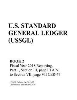 Paperback Us Standard General Ledger (Ussgl): Book 2 Book