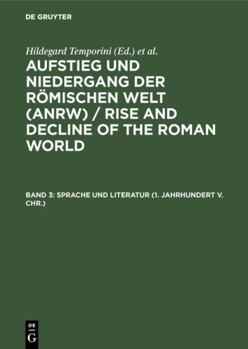 Hardcover Sprache und Literatur (1. Jahrhundert v. Chr.) (German Edition) [German] Book
