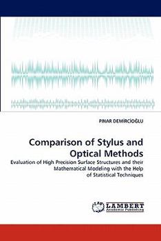 Paperback Comparison of Stylus and Optical Methods Book