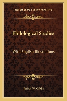 Paperback Philological Studies: With English Illustrations Book