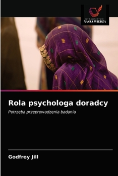 Paperback Rola psychologa doradcy [Polish] Book