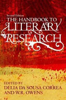 Paperback The Handbook to Literary Research Book