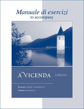 Paperback Workbook/Laboratory Manual Manuale di esercizi to accompany A Vicenda Lingua Book