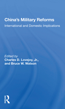 Paperback China's Military Reforms: International and Domestic Implications Book