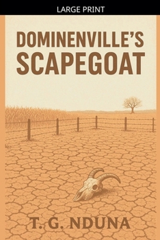 Paperback Dominenvile's Scapegoat [Large Print] Book