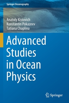 Paperback Advanced Studies in Ocean Physics Book