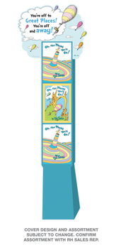 Hardcover Oh, the Places Spring 23 18-Copy Mixed Floor Display Book