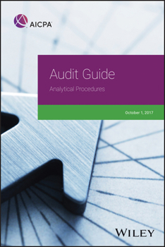 Paperback Audit Guide: Analytical Procedures 2017 Book