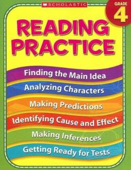 Paperback 4th Grade Reading Practice Book