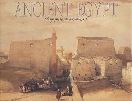 Hardcover Ancient Egypt Lithographs Book