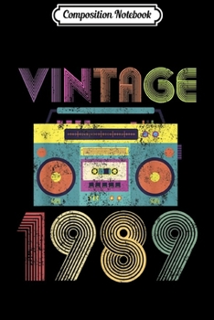 Composition Notebook: Classic 50th birthday gift for men women Vintage 1969  Journal/Notebook Blank Lined Ruled 6x9 100 Pages