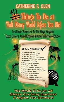 Paperback One Hundred Things to do at Walt Disney World Before you Die Book