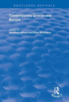 Paperback Contemporary Greece and Europe Book