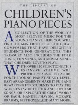 Paperback The Library of Children's Piano Pieces: Easy Piano Book