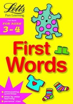 Paperback First Words Age 3-4 Book