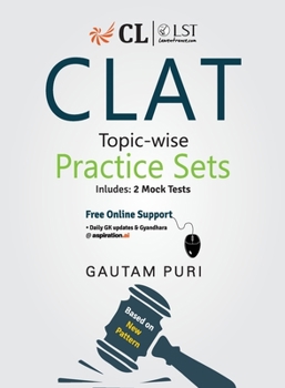 Paperback Clat 2020: Topic-Wise Practice Sets Book