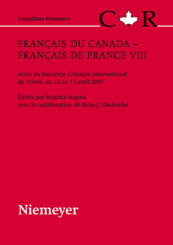Paperback Français du Canada - Français de France VIII [French] Book