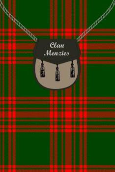 Paperback Clan Menzies Tartan Journal/Notebook Book