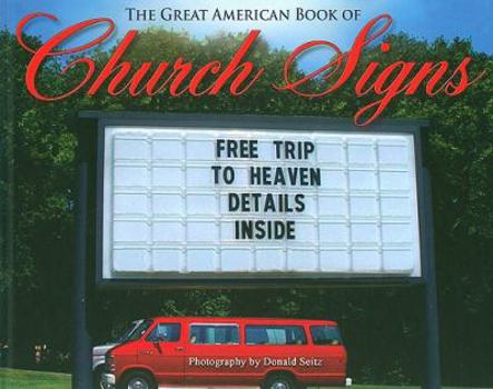 Hardcover The Great American Book of Church Signs Book