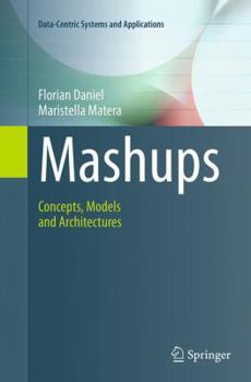 Paperback Mashups: Concepts, Models and Architectures Book