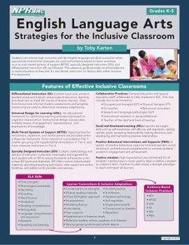 Paperback English Language Arts Strategies for the Inclusive Classroom Book