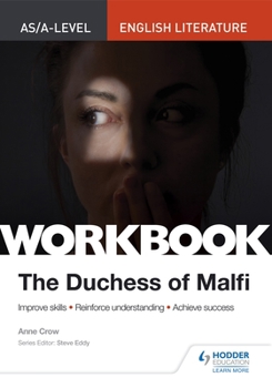 Paperback As/A-Level English Literature Workbook: The Duchess of Malfi Book