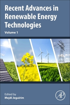 Paperback Recent Advances in Renewable Energy Technologies: Volume 1 Book