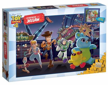 Paperback Toy Story 4: Storybook and Jigsaw Set (Disney-Pixar) Book