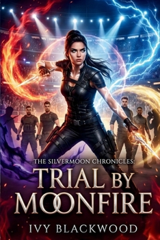 Paperback Trial by Moonfire: A Reverse Harem Paranormal Academy Romance (The Silvermoon Chronicles Book 4) Book
