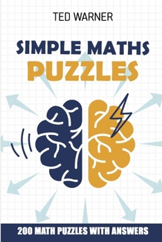 Paperback Simple Maths Puzzles: Kojun Puzzles - 200 Math Puzzles With Answers Book