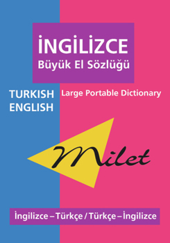 Paperback Milet Large Portable Dictionary (English-Turkish & Turkish-English) Book