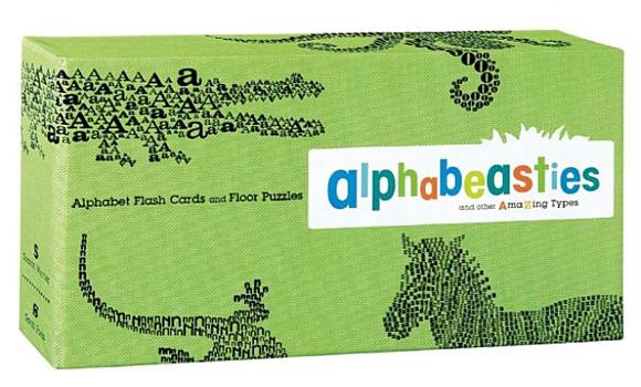 Cards Alphabeasties: Flash Cards Book