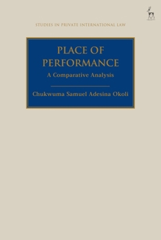 Paperback Place of Performance: A Comparative Analysis Book