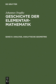 Hardcover Analysis, analytische Geometrie [German] Book