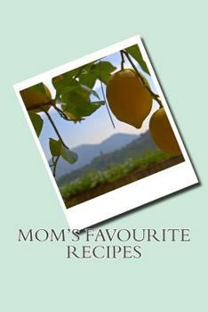 Paperback Mom's Favourite Recipes Book