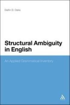 Paperback Structural Ambiguity in English Book